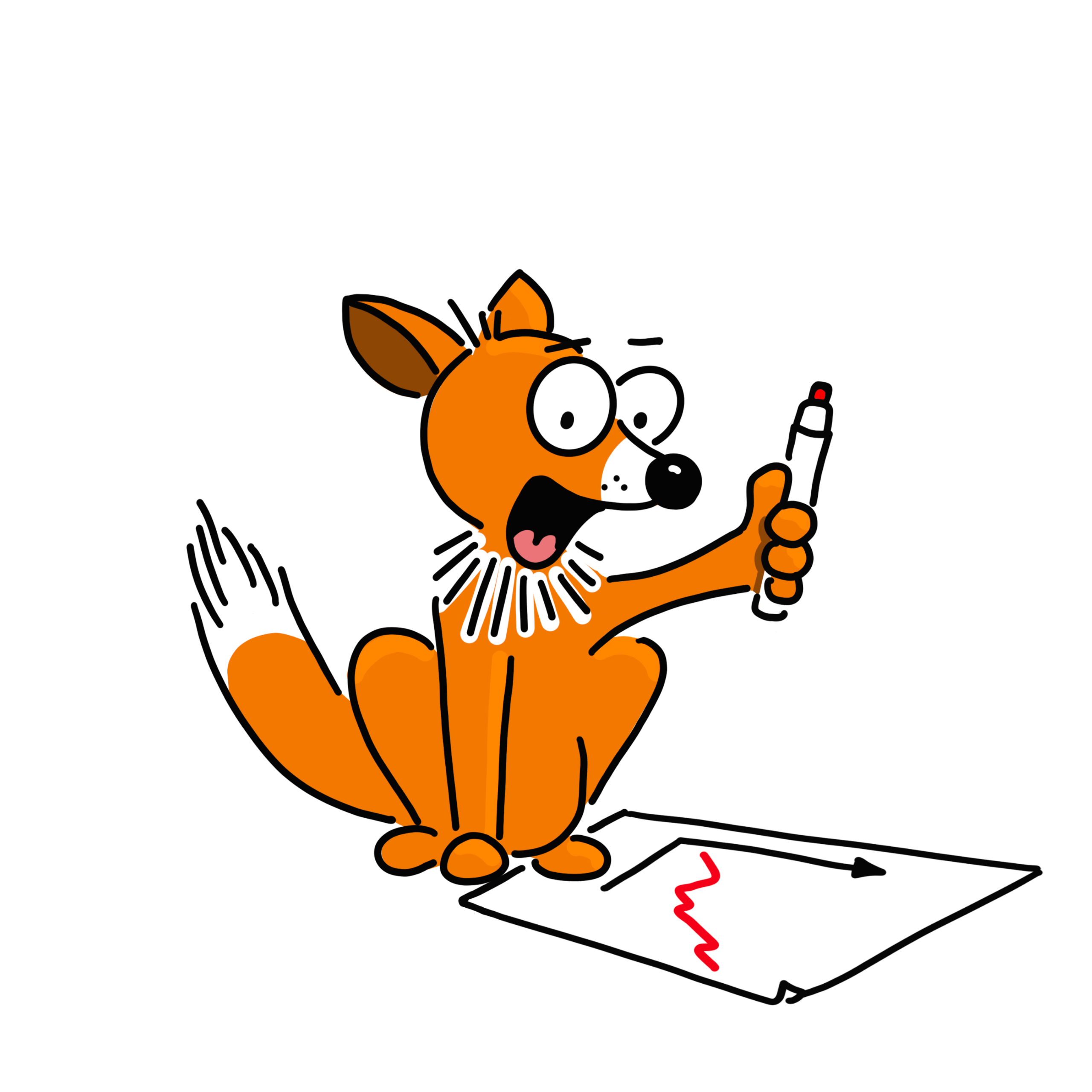 Piktogramm Fuchs UB Denifle. Piktogramm Fuchs UB Denifle.